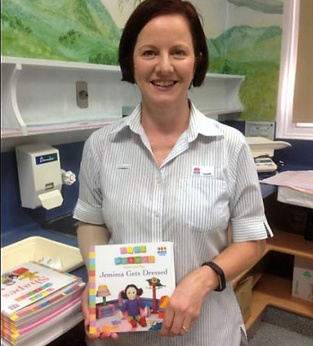 Our Books for the new births at Mudgee Hospital are well received